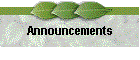 Announcements