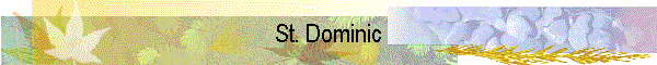 St. Dominic